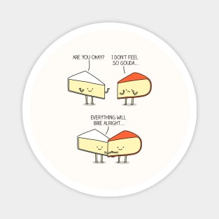 Cheesy conversations Magnet